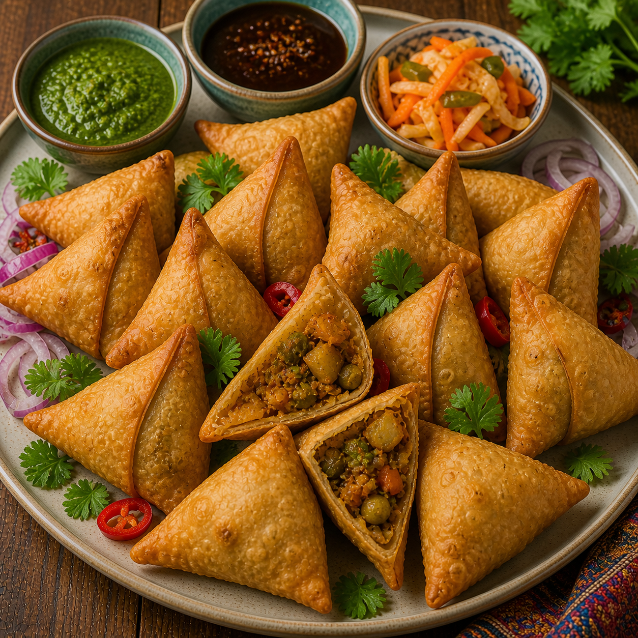 Samosas Indische Art